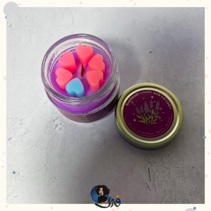 شمع جار معطر لوندر