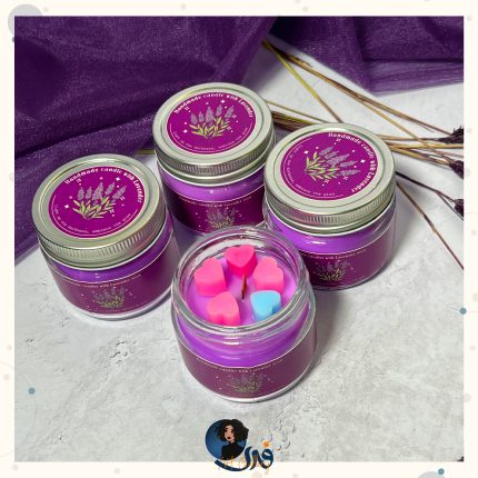 شمع جار معطر لوندر