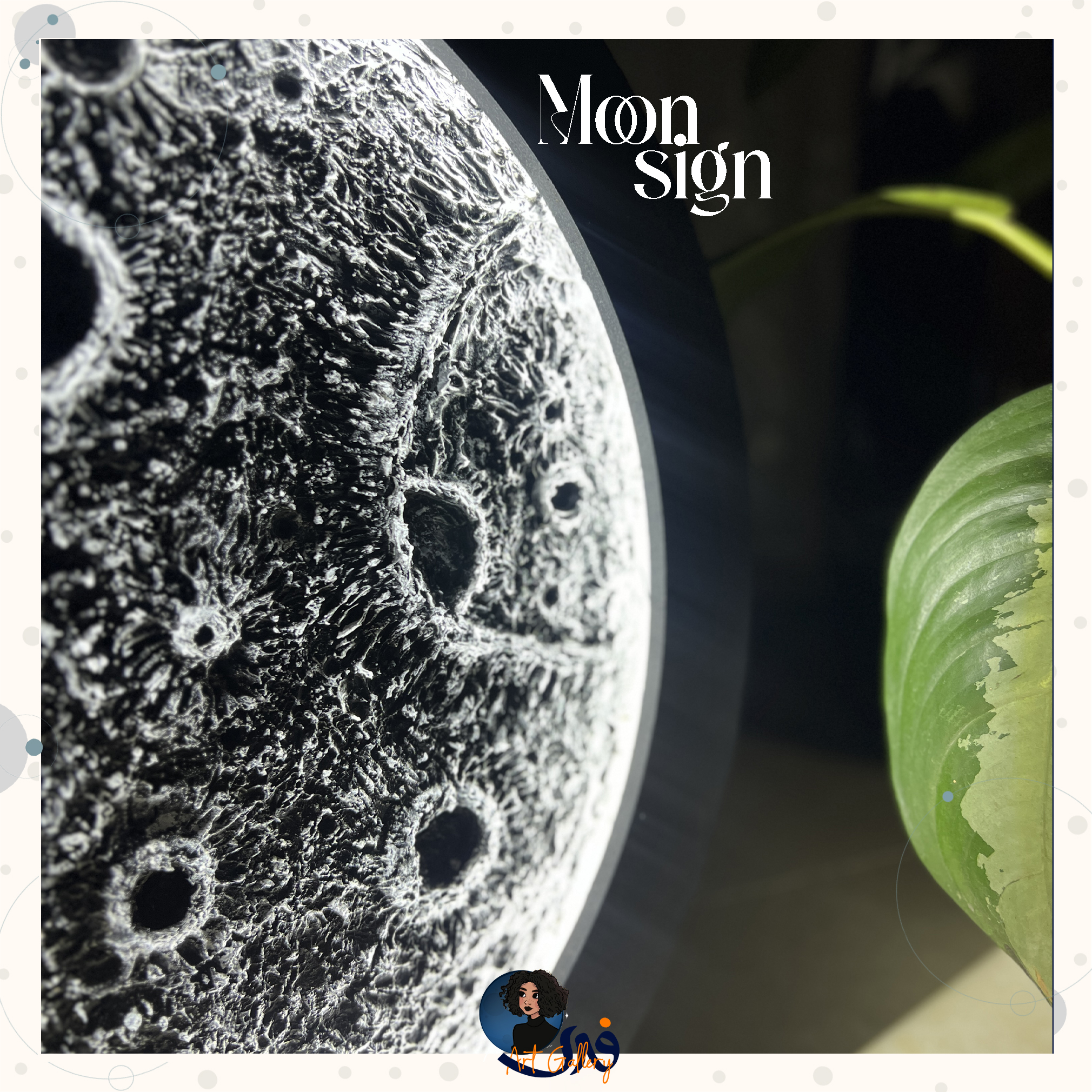 تابلو ماه نورانی