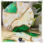 ساعت دیواری ژئود طرح مرمر