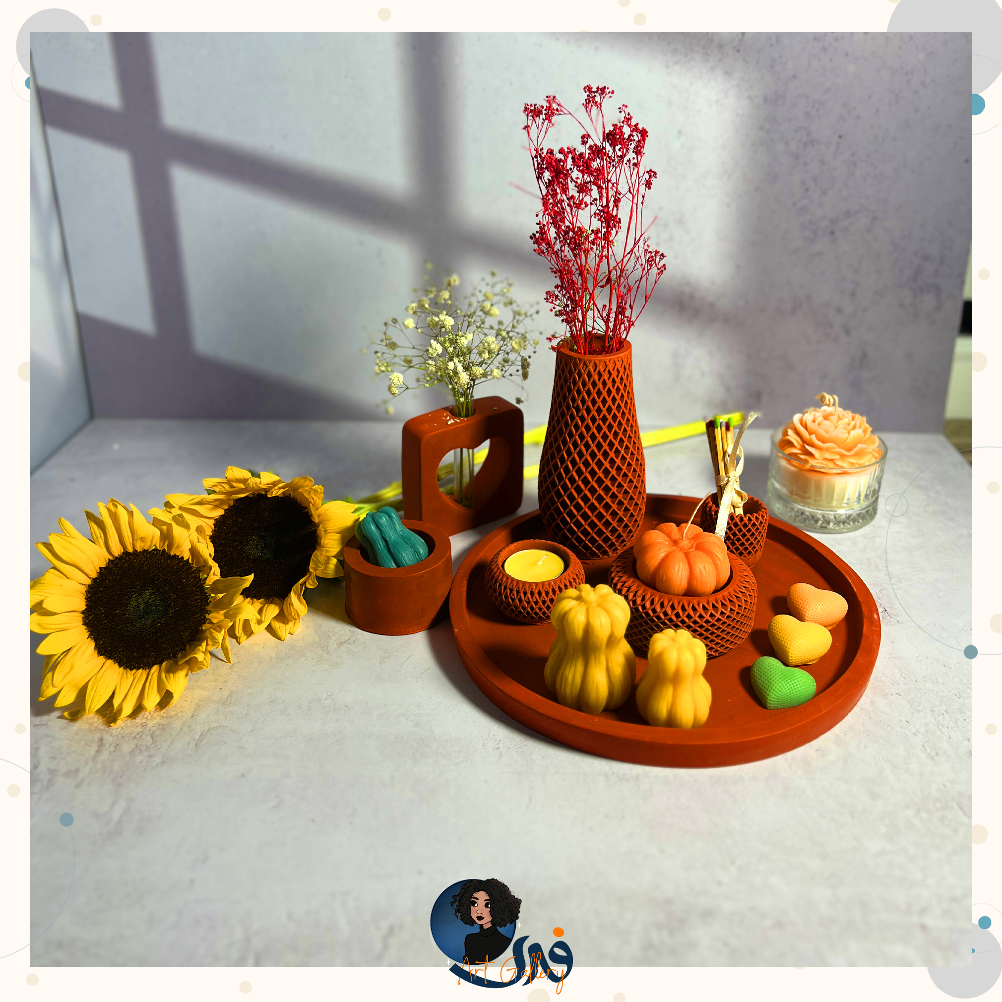 ست دکوری پاییزی